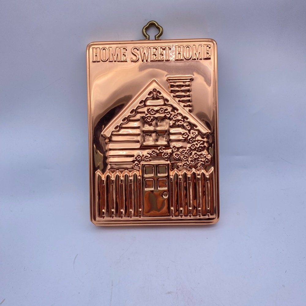 Copper Mold Home Sweet Home Wall Decor Brass Hook